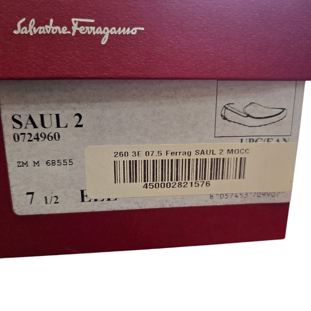 Salvatore Ferragamo Suede Loafers Moccassins - Picture 10 of 11